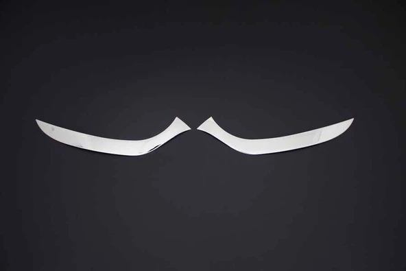 0305b435-9609-4ae2-bfa1-a571177666b2.webp OMSA Renault Clio 4 Krom Far Kaşı 2 Parça 2012-2017 Arası - Görsel 1