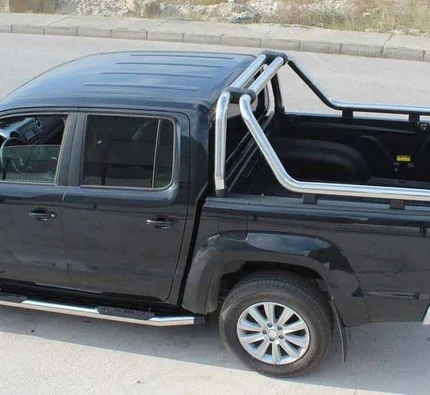 OMSA Mitsubishi L200 Kobra Roll Bar Çap:60 Krom 2015-2024 Arası