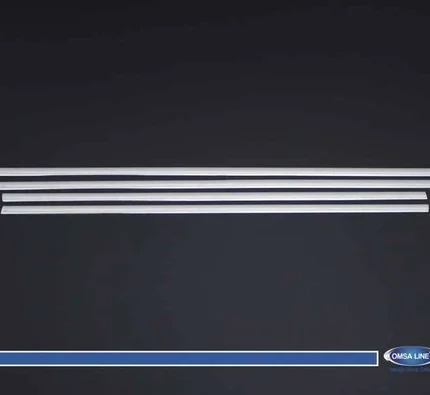 OMSA Chevrolet Aveo HB Krom Cam Alt Çıtası 4 Parça 2011 ve Sonrası