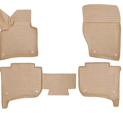 Novline Porsche Cayenne 3D Paspas Bej 2010-2017 Arası