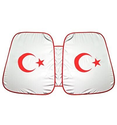 Ay Yıldız Oto Ön Cam Güneşliği