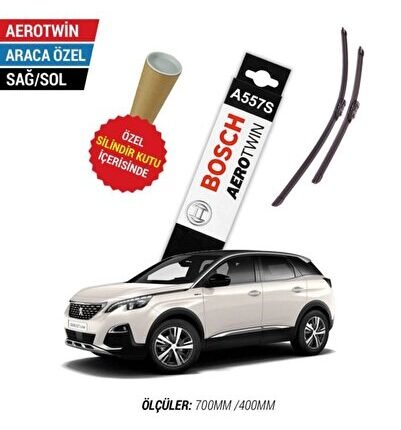 Peugeot 3008 Silecek Takımı (2017-2021) Aerotwin A557s