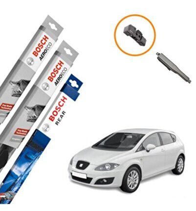 Seat Leon Muz Silecek Takımı Ön Arka Aeroeco 2009-2012