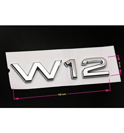 Audı W12 Yazı