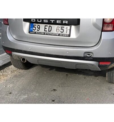 Dacia Duster 2009 2017 Tampon Arka Ek Gri Plastik
