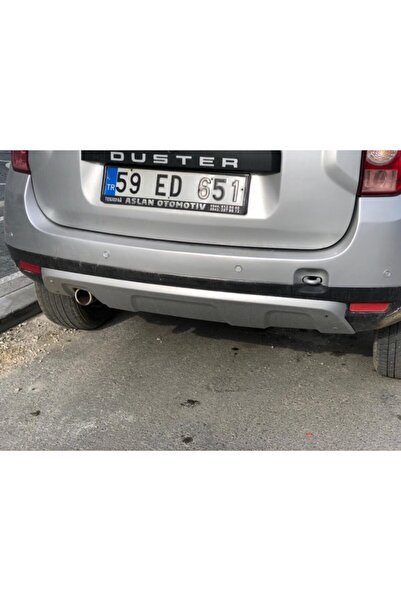 0_org_zoom-2161.jpg Dacia Duster 2009 2017 Tampon Arka Ek Gri Plastik - Görsel 1
