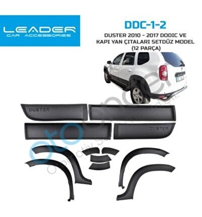 Dacia Duster Dodic Ve Yan Kapı Çıtaları 2010-2017 Düz Model
