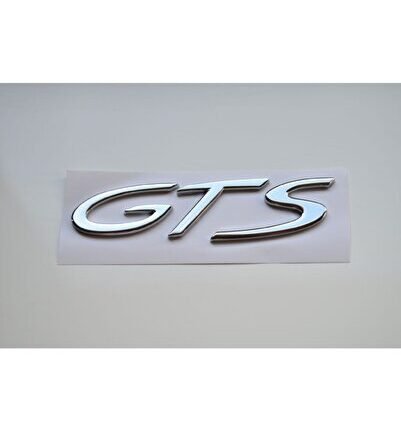 gts' Bagaj Yazısı Metal Krom