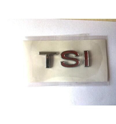 Volkswagen Tsi Bagaj Yazısı Çift Kırmızı 1k5853675j