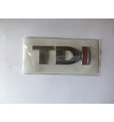 Volkswagen Tdi Bagaj Yazısı Tek Kırmızı 3b0853675ab