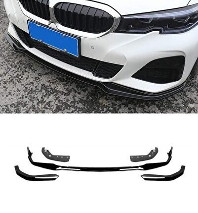 Bmw 3 Serisi G20 M-tech Piano Black Parlak Siyah Ön Lip