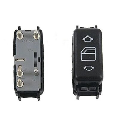 W124 1990-1993 Ön Konsol Sol Cam Açma Düğmesi 1248209010