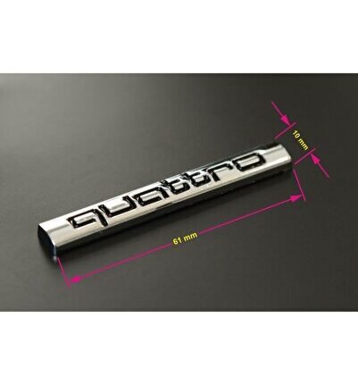 4g8853736b Ön Panjur Quattro Yazı Audi A7