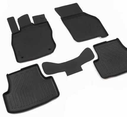 Rich VW Golf 8 4D Paspas Siyah 5 Parça 2020 ve Sonrası