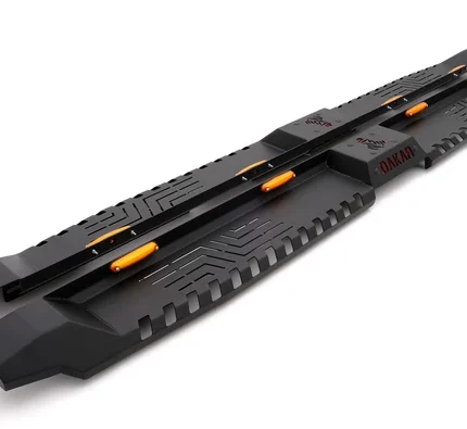 OMSA Mitsubishi L200 Dakar Yan Basamak Siyah V2 Ledli 2006-2015 Arası