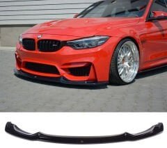 Bmw F30 2012-2018 M3 Vorstainer Ön Lip Parlak Siyah Plastik Ön Ek Karlık