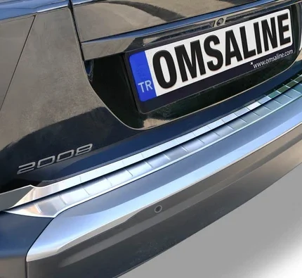 OMSA Peugeot 2008 EV Krom Arka Tampon Eşiği Taşlı 2023 ve Sonrası
