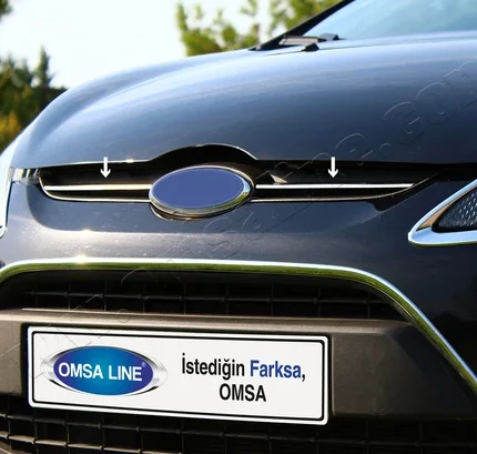 OMSA Ford Fiesta Krom Ön Panjur 2 Parça 2009-2013 Arası