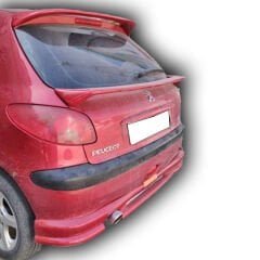 Peugeot 206 Uyumlu Yedek Parça Cam Altı Spoiler Boyasız