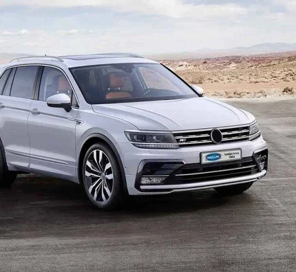 OMSA VW Tiguan Krom Ön Panjur 4 Parça 2020-2023 Arası