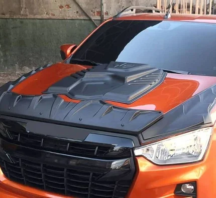 Isuzu D-Max Dragon Ön Kaput Koruyucu 3 Parça 2020-2024 Arası