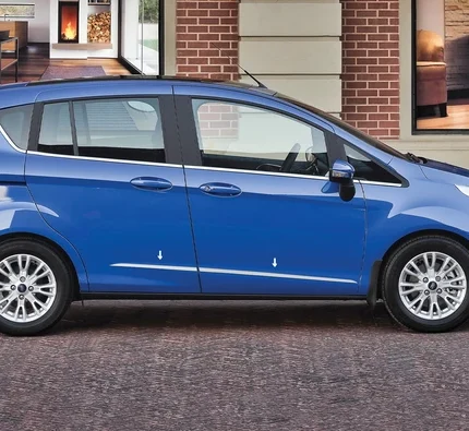 OMSA Ford B-Max Krom Yan Kapı Çıtası 4 Parça 2012-2017 Arası