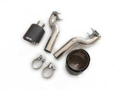 Honda Civic Fc5-FK7 FC450 Uyumlu Yedek Parça Egzoz Seti Akrapoviç Karbon