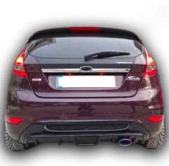 Ford Fiesta Uyumlu Yedek Parça   2009 - 16 Custom Difüzör Plastik Boyasız