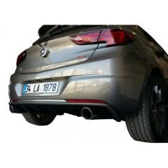 Opel Astra K Hb 2016 - 19 Uyumlu Yedek Parça Rieger Difüzör Plastik Boyasız