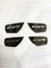 Honda Civic Fc5 Uyumlu Yedek Parça 2016-2020 İç Kapı Kolu Kaplama Füme