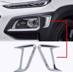 Hyundai Kona Ön Tampon Bıçakları - Krom