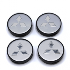 Mitsubishi Geçmeli gri 55/58 mm Jant Göbeği