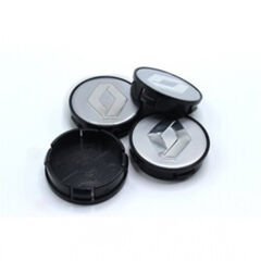 Renault Geçmeli Gri 55/58 mm Uyumlu Yedek Parça Jant Göbeği