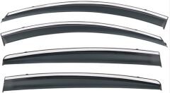 Honda Civic 2022 Uyumlu Yedek Parça Cam Rüzgarlığı (Krom)