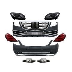 Mercedes W222 S Serisi 2014-2020 Uyumlu Yedek Parça Maybach Body Kit (Maybach Far Ve Stop Dahil)