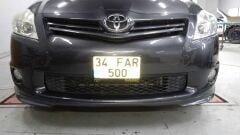 Toyota Auris 2010-2015 Uyumlu Yedek Parça Body Kit Seti Fiber Boyasız