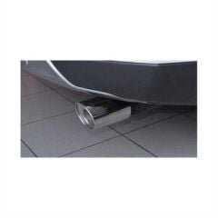 Honda CR-V Uyumlu Yedek Parça 2012-2017 Oval Egzoz Nikelaj