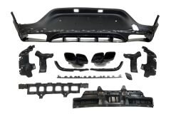 1775026609482508_min.jpeg Mercedes Uyumlu Yedek Parça X253 Glc 2016-2019 Coupe Uyumlu Glc 63 Difüzör Ve Egzoz Seti - Görsel 1