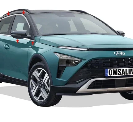 OMSA Hyundai Bayon Krom Cam Çerçevesi 14 Parça 2021 ve Sonrası