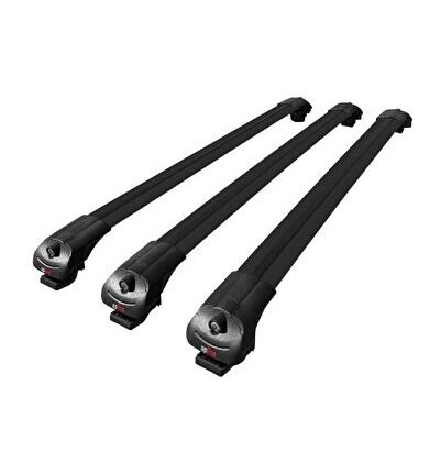 Mercedes EQT / Citan W420 2022-2025 Arası ile Uyumlu ACE-1 Ara Atkı Tavan Barı Siyah 3 Adet