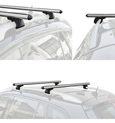 Fiat Doblo Cargo Port Bagaj Çıtası Tavan Ara Atkı Barı Taşıyıcı Gri