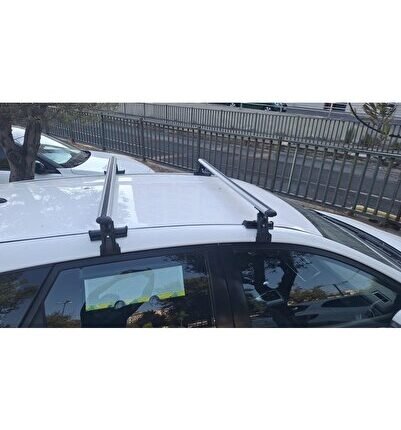 Toyota Auris (2007-2013 ) Oluksuz Tip Port Bagaj Tavan Çıtası Ara Atkı Kapıdan Sıkıştırmalı
