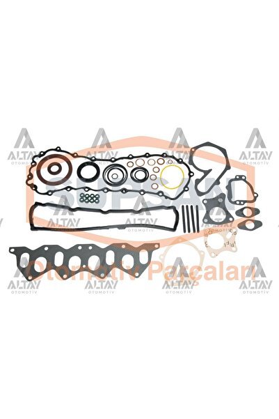 1_org_zoom-12196.jpg S0080018-1 Motor Takım Conta Kangoo Em 1.9D F8Q Keçelı Silindir Kapaksız - Görsel 1