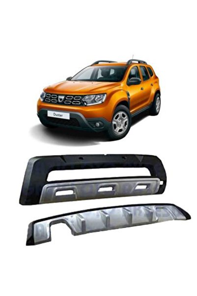 1_org_zoom-14951.jpg Dacia duster ön ve arka tampon koruma difüzör 2012 / 2018 - Görsel 1