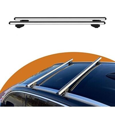 Araç üstü ara atkı tavan barı bagaj ayakları taşıyıcı 130cm yapışık tavan çıtaları için brace