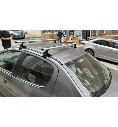Peugeot 206 3 Aparatlı Oluksuz Tip Port Bagaj Tavan Çıtası Ara Atkı Barı Çıta