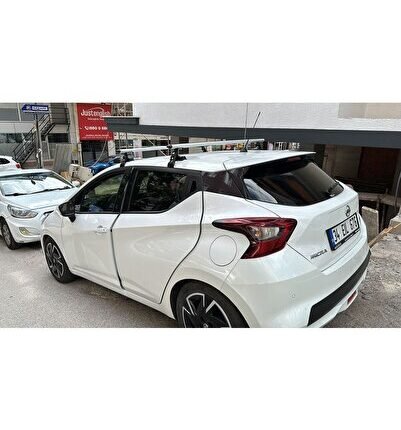 Nissan Micra Oluksuz Tip Port Bagaj Tavan Çıtası Ara Atkı Kapıdan Sıkıştırmalı