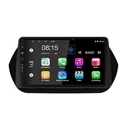 Fiat Fiorino Android 12 Carplay Navigasyon Multimedya - 4GB Ram 64GB HDD