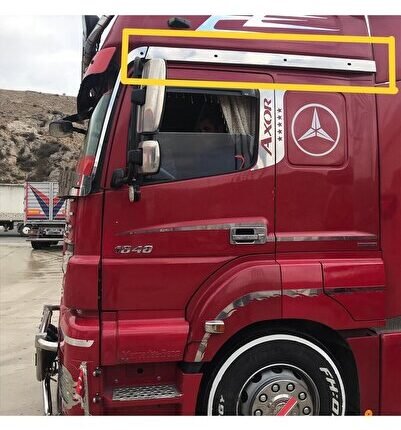 MERCEDES AXOR TAVAN ÇITASI KROMU SAĞ-SOL TAKIM 2 PARÇA