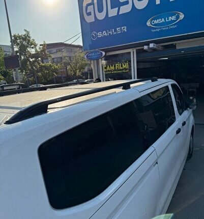 Ford Custom Tavan Çıtası Uzun Şaşe 2025 siyah